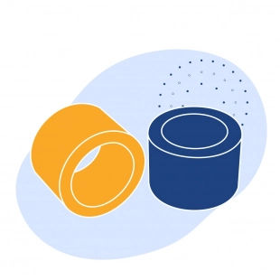 Втулка бронзовая 96 мм БрО5Ц5С5