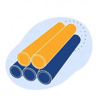 Труба нержавеющая хромированная 180х11 мм 08Х20Н14С2 ГОСТ 9941-81