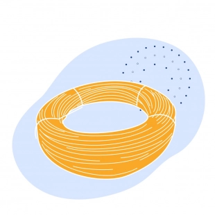 Канат закрытый несущий 65 мм ГОСТ 7676-73