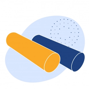 Текстолит стержневой 8x500 мм ГОСТ 5385-74