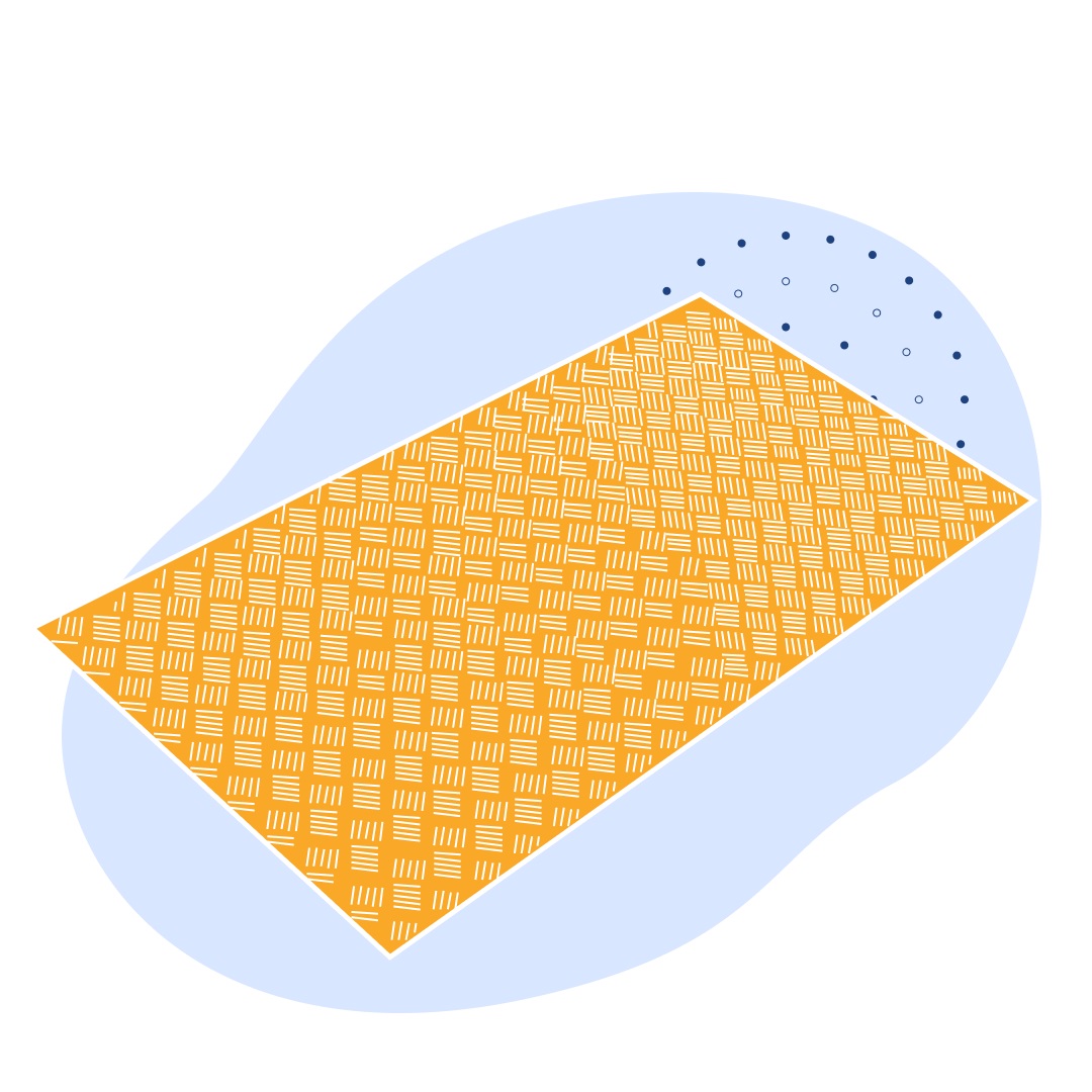 Лист нержавеющий рифленый чечевица 3.5х1000х2000 мм AISI 304