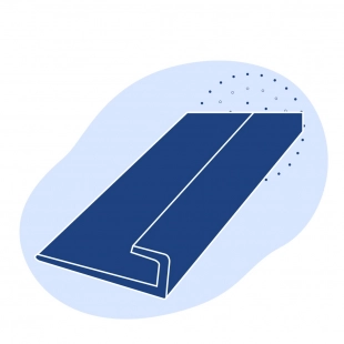 L-образный профиль стальной 70х70х7 мм ст15 ГОСТ 8509-93