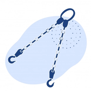 Строп цепной 2сц 5 м 4.25 т