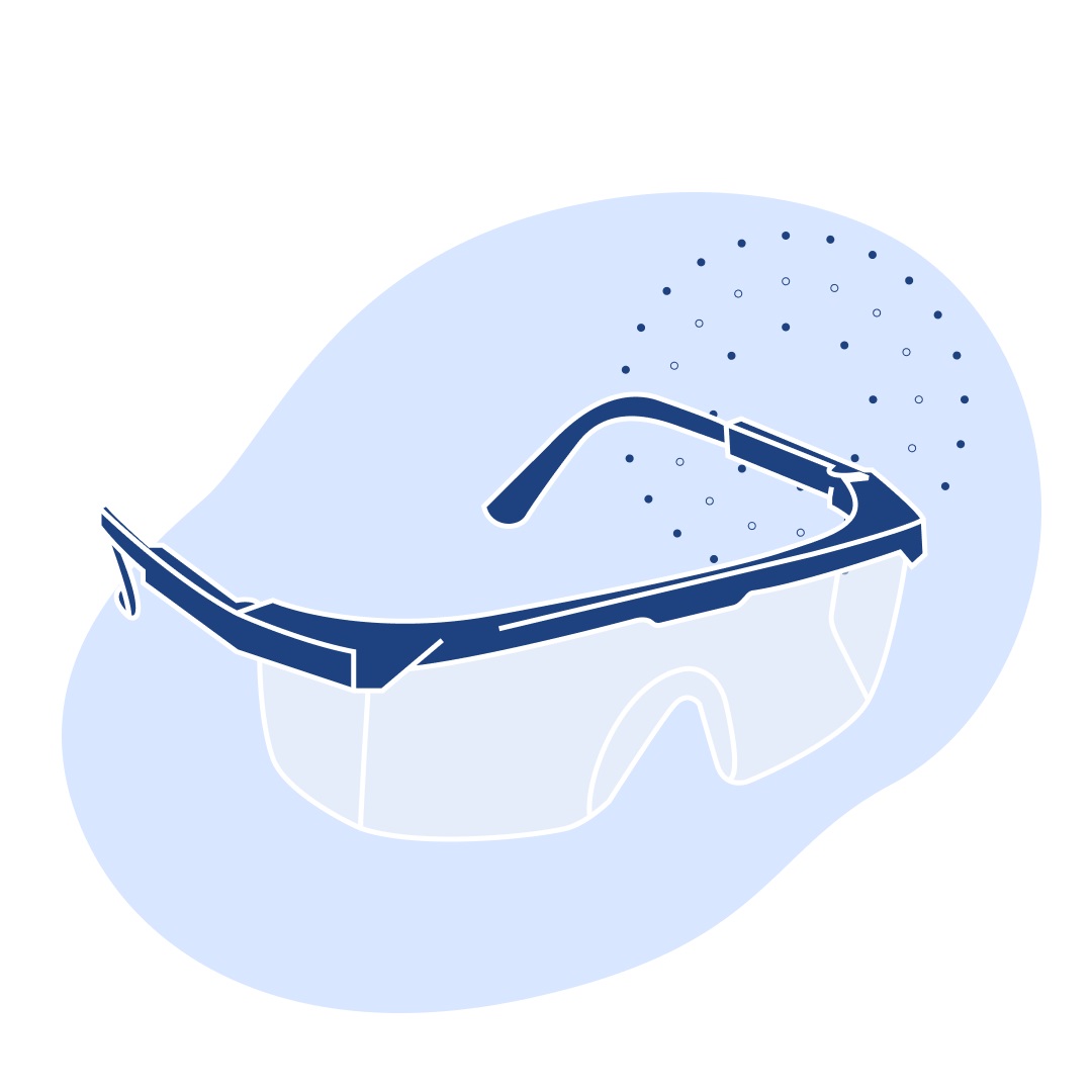 Очки открытые РИМ (P3) тип Классик прозрачные